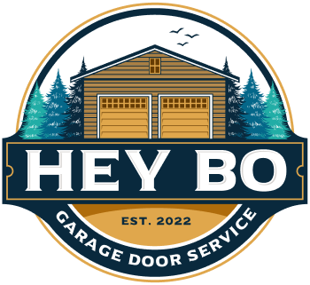 Hey Bo Garage Doors logo